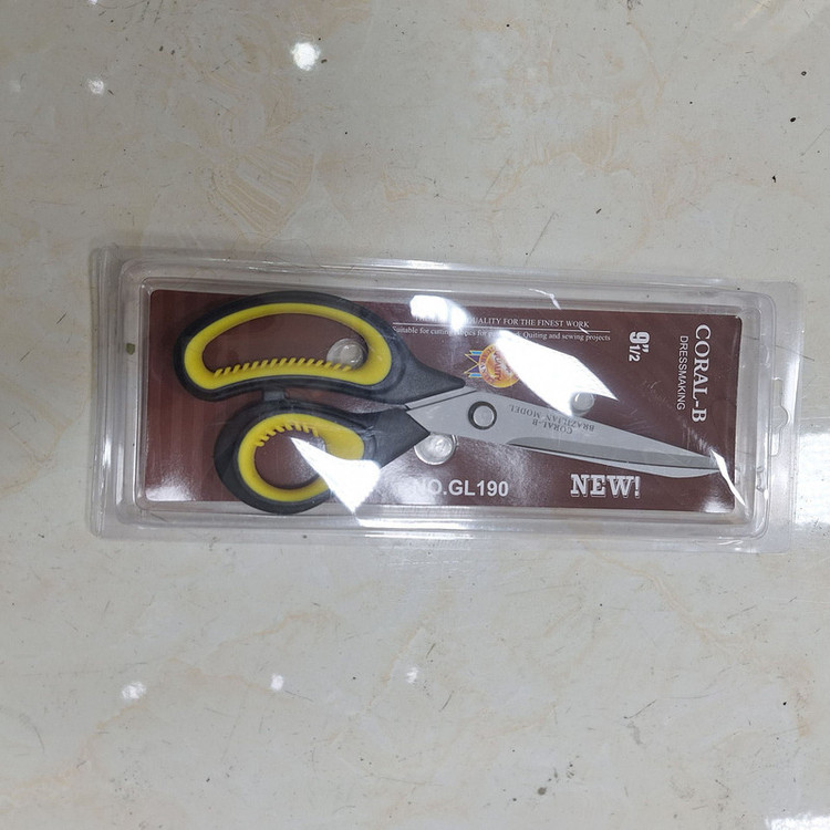 قیچی خیاطی کورال بی مدل NO.GL190