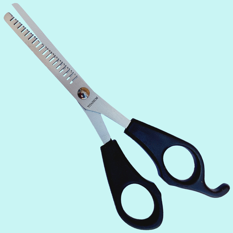 قیچی پیتاژ دکتر مورنینگ مدل TITANIUM مجموعه 2 عددی