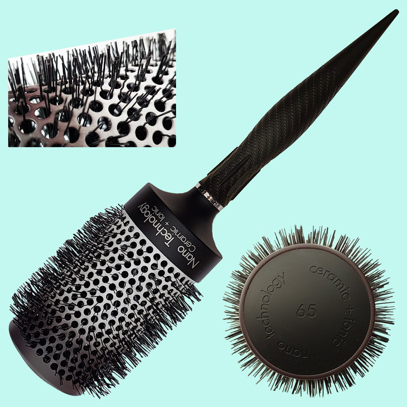 برس اکستنشن مو گیدبست مدل NANO CERAMIC 65