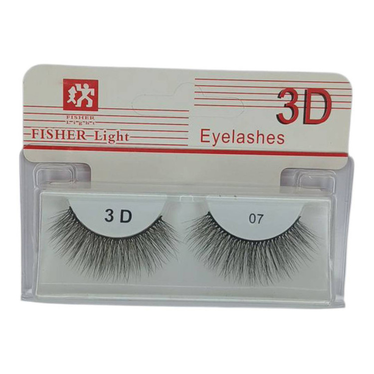 مژه مصنوعی فیشر لایت مدل 3D کد 07