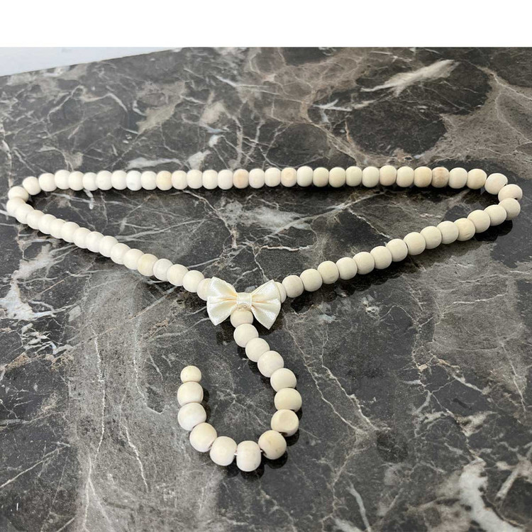 چوب لباسی نوزاد مدل مرواریدی بسته 2 عددی