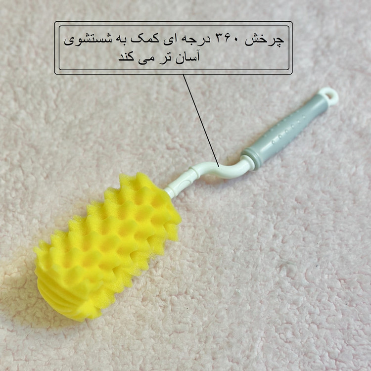 برس شیشه شوی رووکو مدل اسفنجی کد 1001