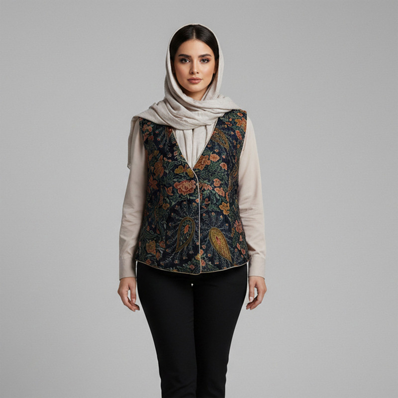 جلیقه رسمی زنانه تولیکا مدل 33052