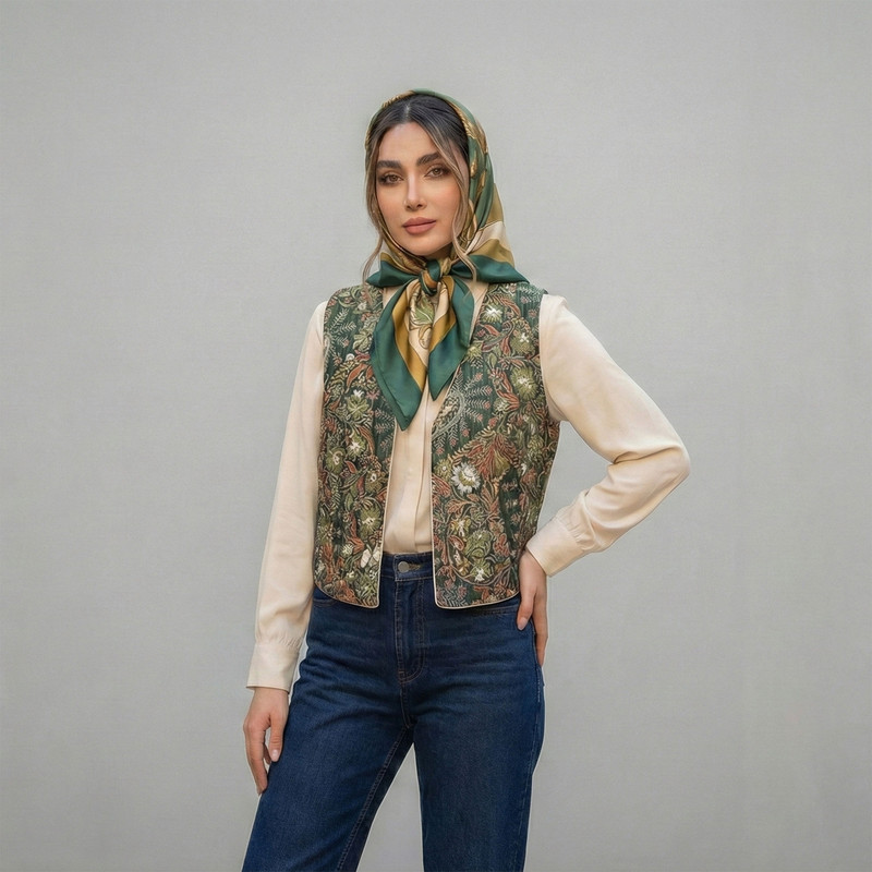 جلیقه رسمی زنانه تولیکا مدل 33052GO01