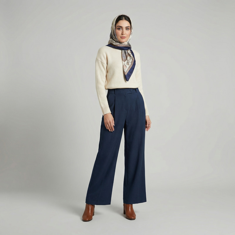 شلوار راسته زنانه تولیکا مدل 10751