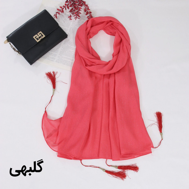 شال زنانه مدل مجلسی تابستانه طرح حریر شاین دار کد ana-2267