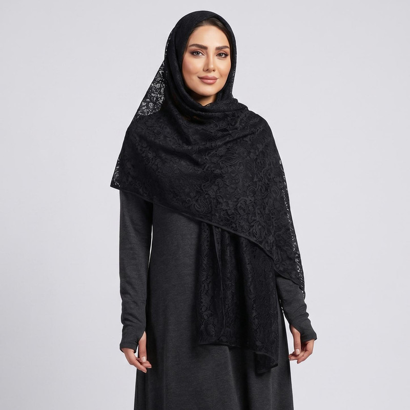 شال زنانه مدل تور طرح بهار