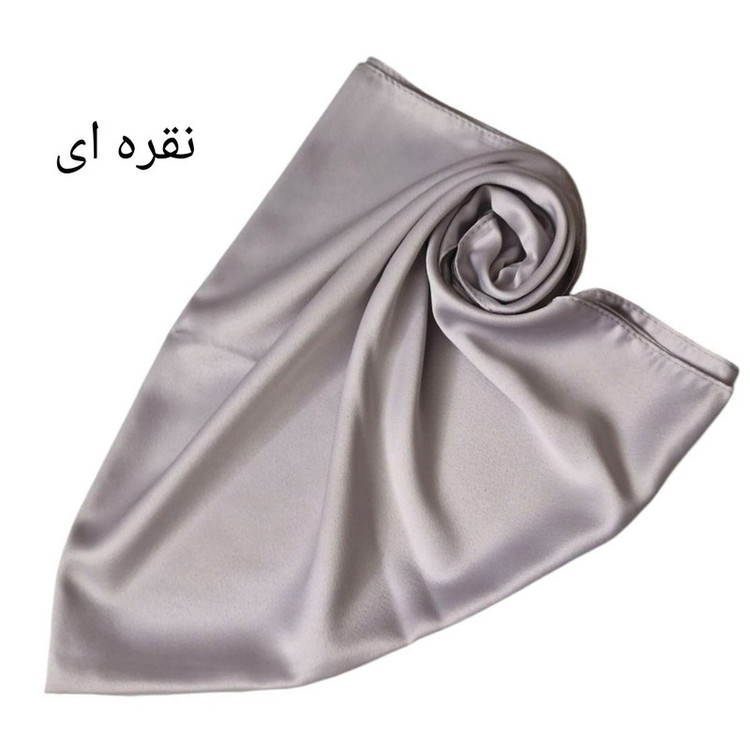 مینی اسکارف زنانه مدل ساتن ابریشم