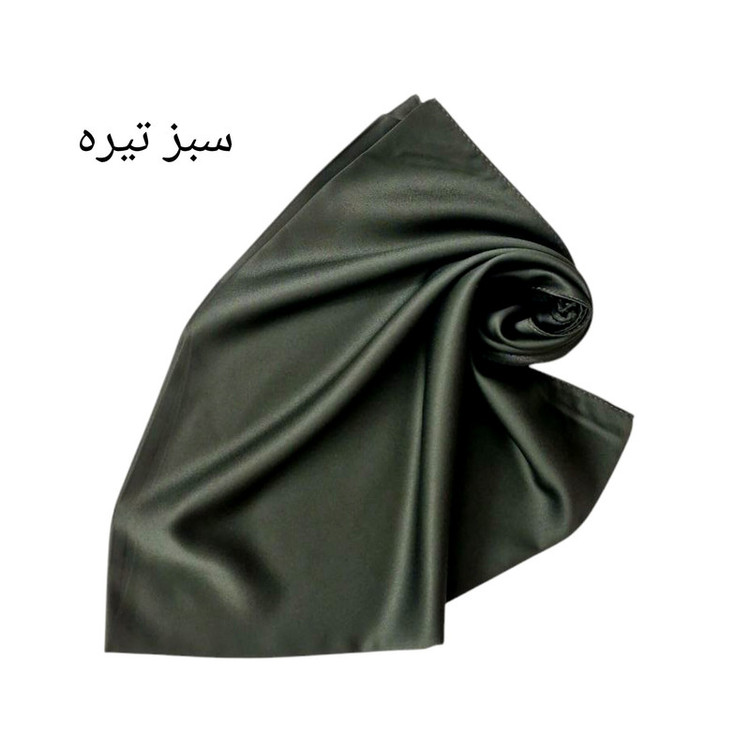 مینی اسکارف زنانه مدل ساتن ابریشم