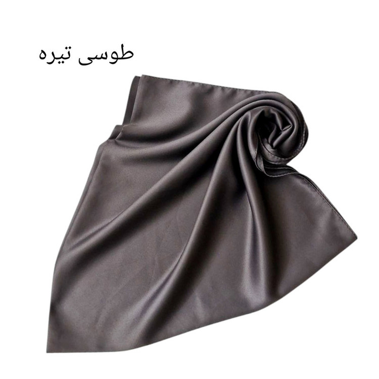 مینی اسکارف زنانه مدل ساتن ابریشم