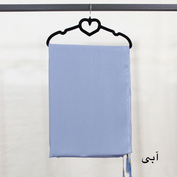 شال زنانه مدل حریر کریشه ساده کد ana-2269