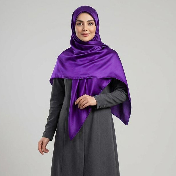 روسری زنانه مدل ساتن