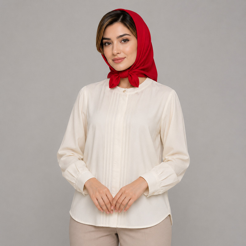 مینی اسکارف زنانه مدل موهر پاییزی کد 70