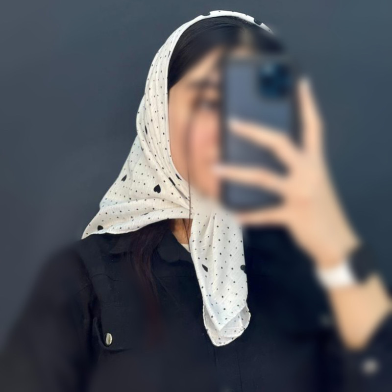 روسری زنانه مدل قواره کوچک