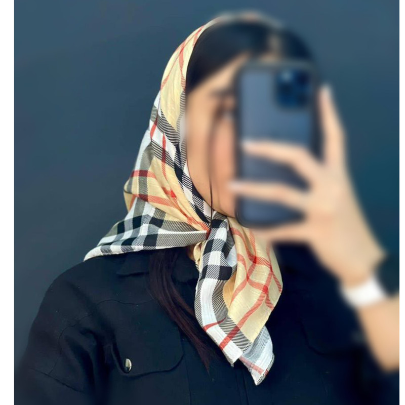 روسری زنانه مدل قواره کوچک