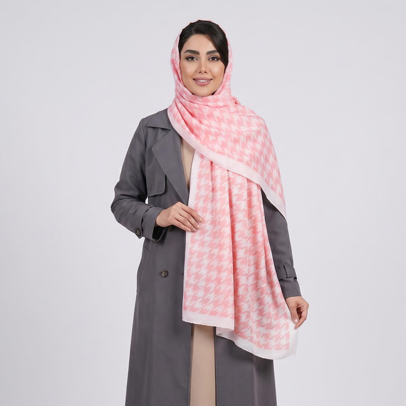 شال زنانه مدل نخی پیچازی تابستانی شاد