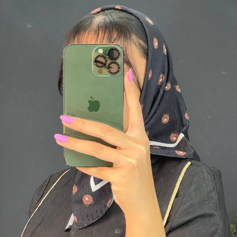 روسری زنانه مدل مینی نخی فانتزی قواره کوچک