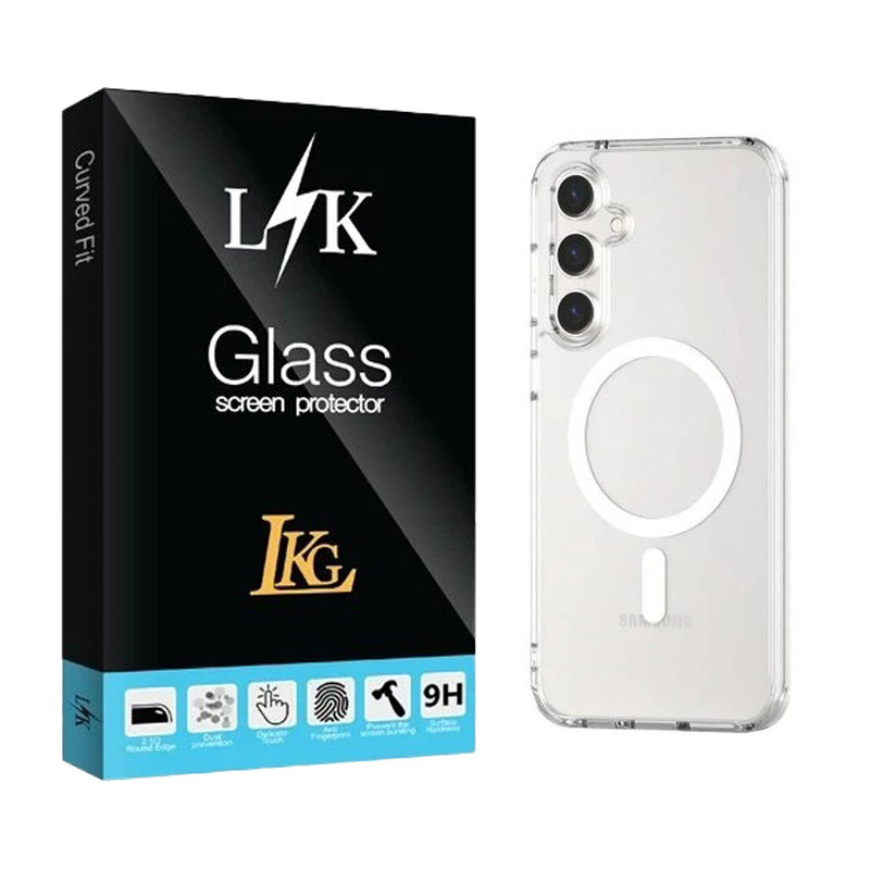 کاور ال کا جی مدل قاب مگ سیف دار مناسب برای گوشی موبایل سامسونگ Galaxy S23 FE