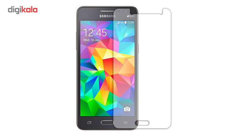 محافظ صفحه نمایش شیشه ای مدل Tempered مناسب برای گوشی موبایل سامسونگ Galaxy Grand Prime