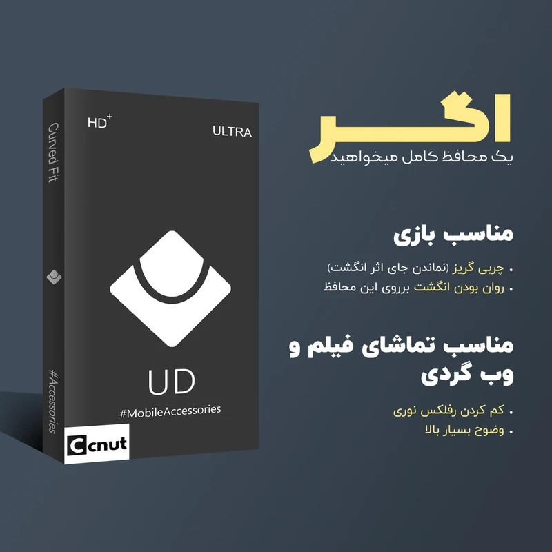 محافظ صفحه نمایش کوکونات مدل SupD-UDB مناسب برای گوشی موبایل سامسونگ Galaxy A57