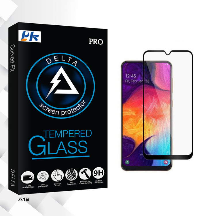 محافظ صفحه نمایش سرامیکی پی کی مدل Delta مناسب برای گوشی موبایل سامسونگ Galaxy A12