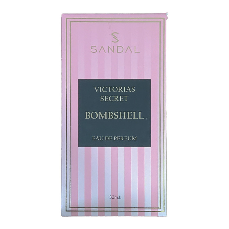 عظر جیبی زنانه صندل مدل victoria secret bombshell حجم 33 میلی لیتر