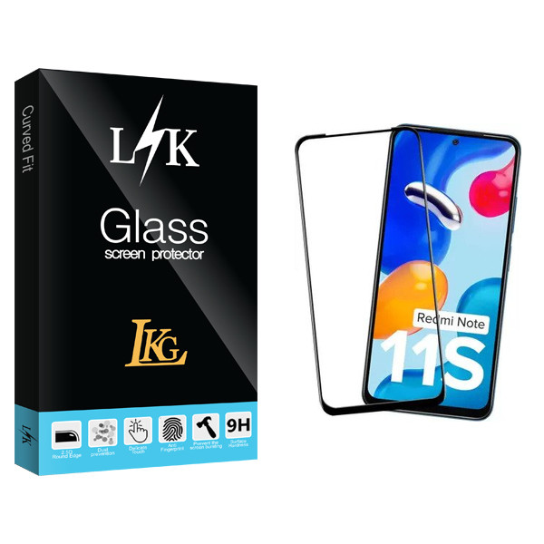 محافظ صفحه نمایش شیشه ای ال کا جی مدل LK مناسب برای گوشی موبایل شیائومی redmi note 11 s