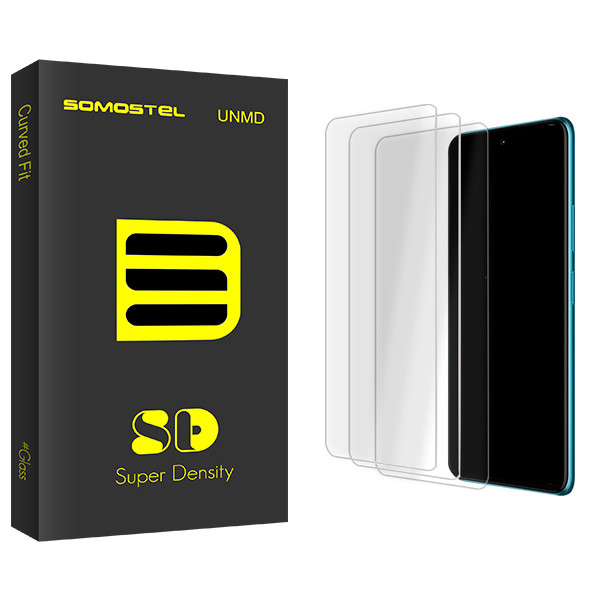 محافظ صفحه نمایش شیشه ای سوماستل مدل SD Glass MIX مناسب برای گوشی موبایل شیائومی Poco X4 Pro 5G بسته سه عددی