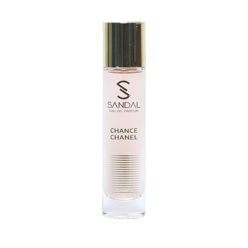 عطر جیبی زنانه صندل مدل چنس چنل حجم 33 میلی لیتر