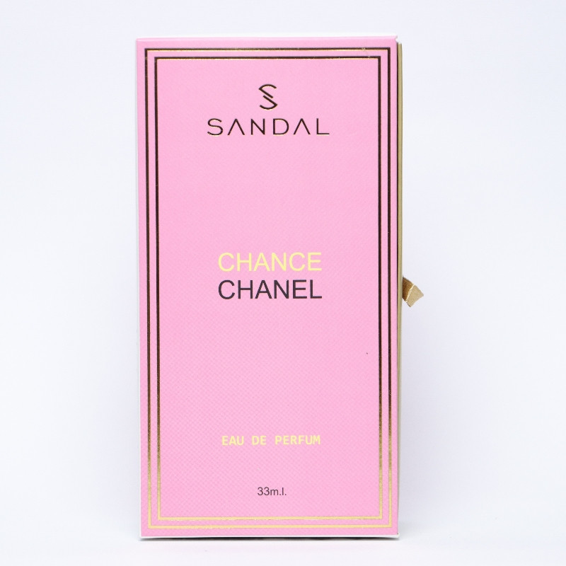 عطر جیبی زنانه صندل مدل چنس چنل حجم 33 میلی لیتر