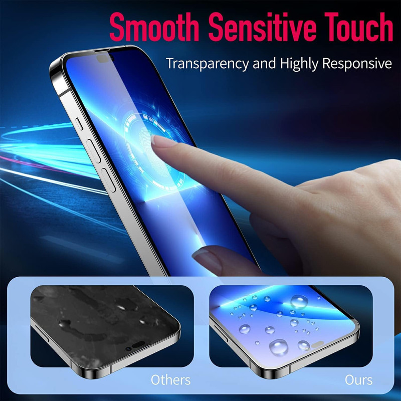 محافظ صفحه نمایش آتوچبو مدل Shiny مناسب برای گوشی موبایل اپل iPhone 15 Pro Max
