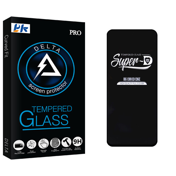 محافظ صفحه نمایش پی کی مدل Delta GlassSuper D مناسب برای گوشی موبایل شیائومی Poco M3 pro