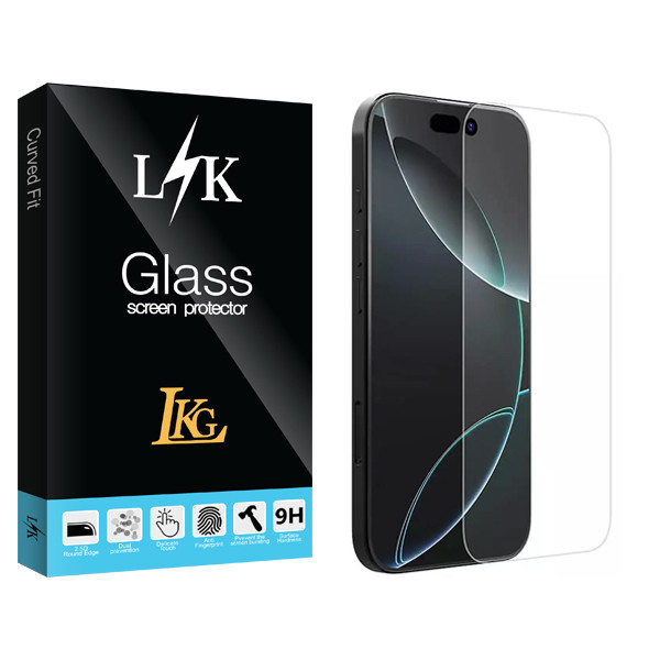 محافظ صفحه نمایش ال کا جی مدل بی حاشیه مناسب برای گوشی موبایل اپل iPhone 17 Pro Max