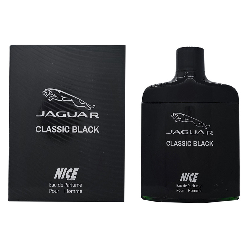 ادو پرفیوم مردانه نایس پاپت مدل  Jaquar clasicc black حجم 85 میلی لیتر