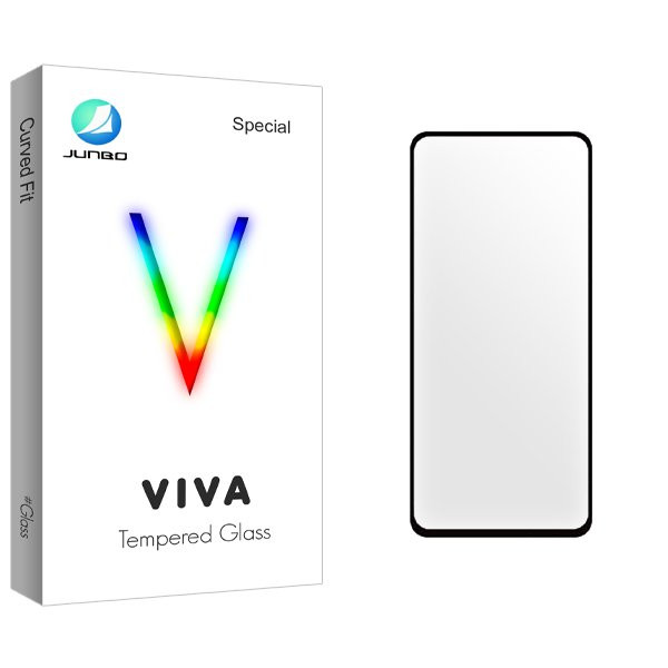 محافظ صفحه نمایش شیشه ای جانبو مدل Viva مناسب برای گوشی موبایل شیائومی Redmi 13 4G