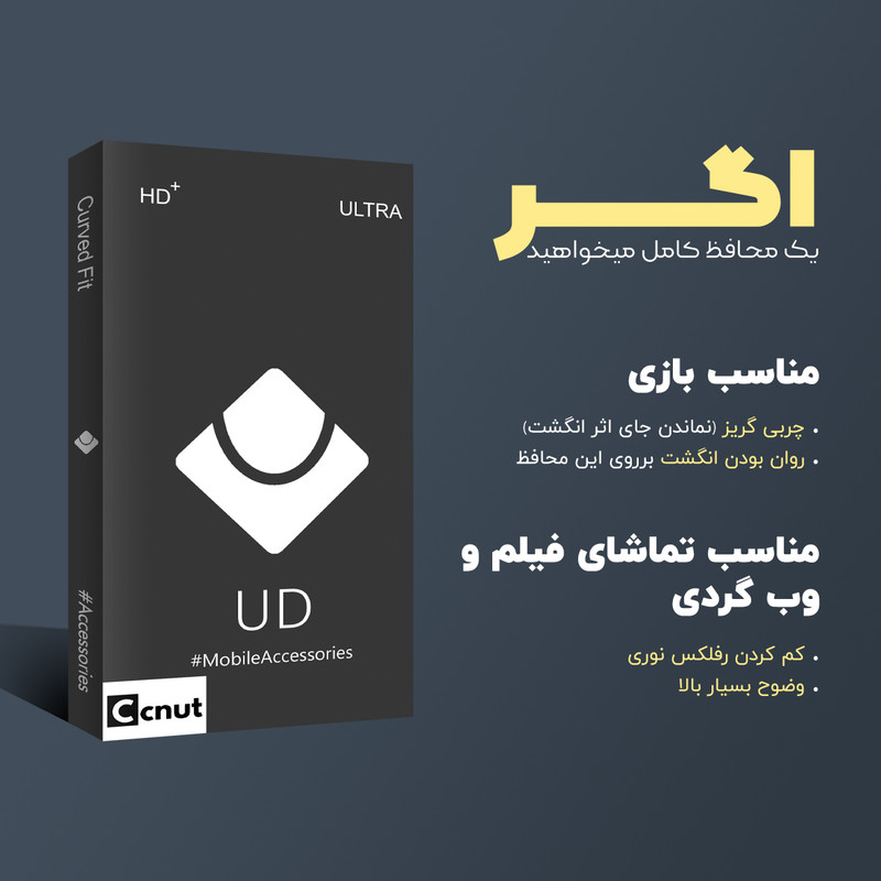 محافظ صفحه نمایش سرامیکی کوکونات مدل UDB مناسب برای گوشی موبایل شیائومی Redmi Note 10 Pro