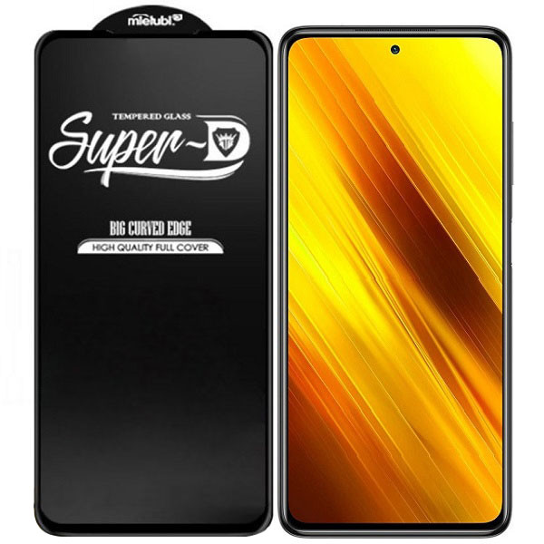 محافظ صفحه نمایش مدل SUPER-D مناسب برای گوشی موبایل شیائومی Poco X3