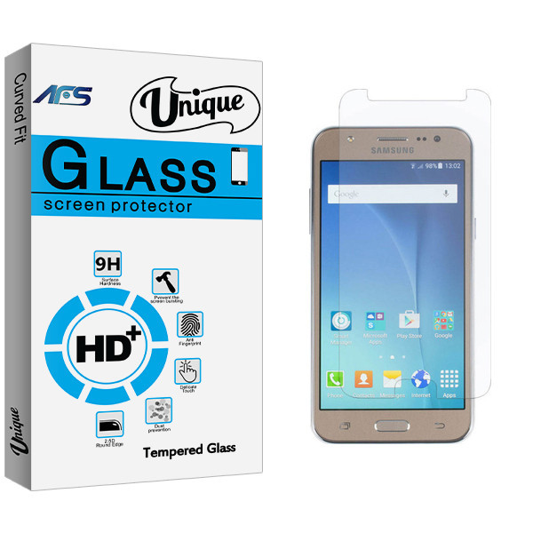 محافظ صفحه نمایش شیشه ای ای اف اس مدل Unique Glass مناسب برای گوشی موبایل سامسونگ Galaxy J5 Pro