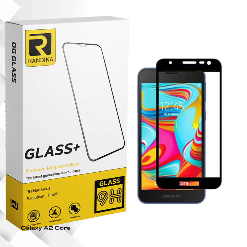 محافظ صفحه نمایش شیشه ای راندیکا مدل GLD مناسب برای گوشی موبایل سامسونگ Galaxy A2 Core