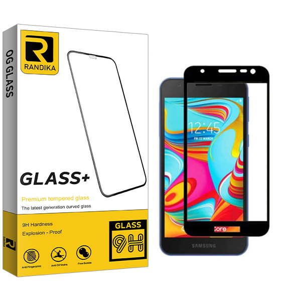 محافظ صفحه نمایش شیشه ای راندیکا مدل GLD مناسب برای گوشی موبایل سامسونگ Galaxy A2 Core