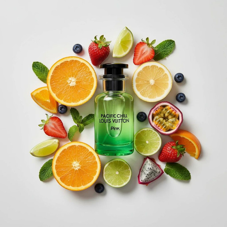 عطر جیبی پینک ویژوآل مدل Louis Vuitton Pacific Chill با رایحه
گرم حجم 25 میلیلیتر