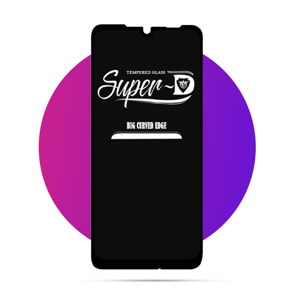 محافظ صفحه نمایش مدل Super D مناسب برای گوشی موبایل شیائومی Redmi Note 7