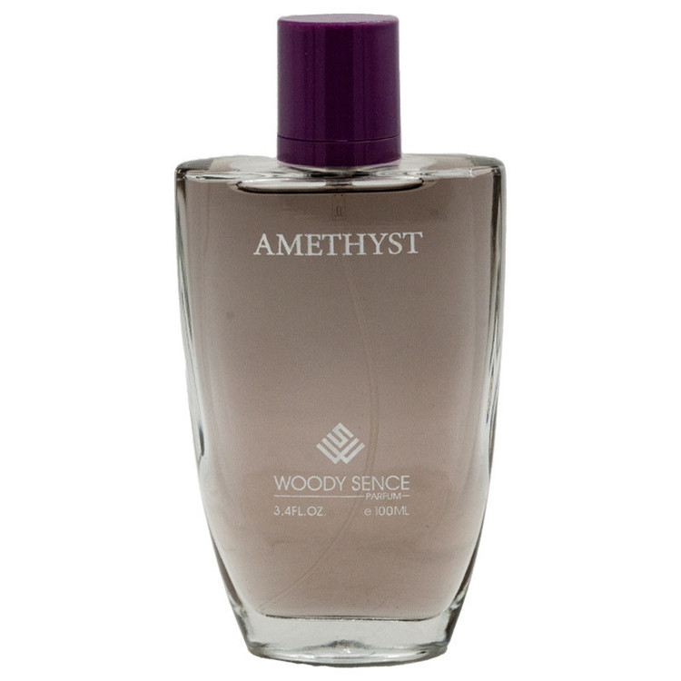 ادوپرفیوم زنانه وودی سنس مدل Amethyst با رایحه خنک حجم 100 میلی لیتر