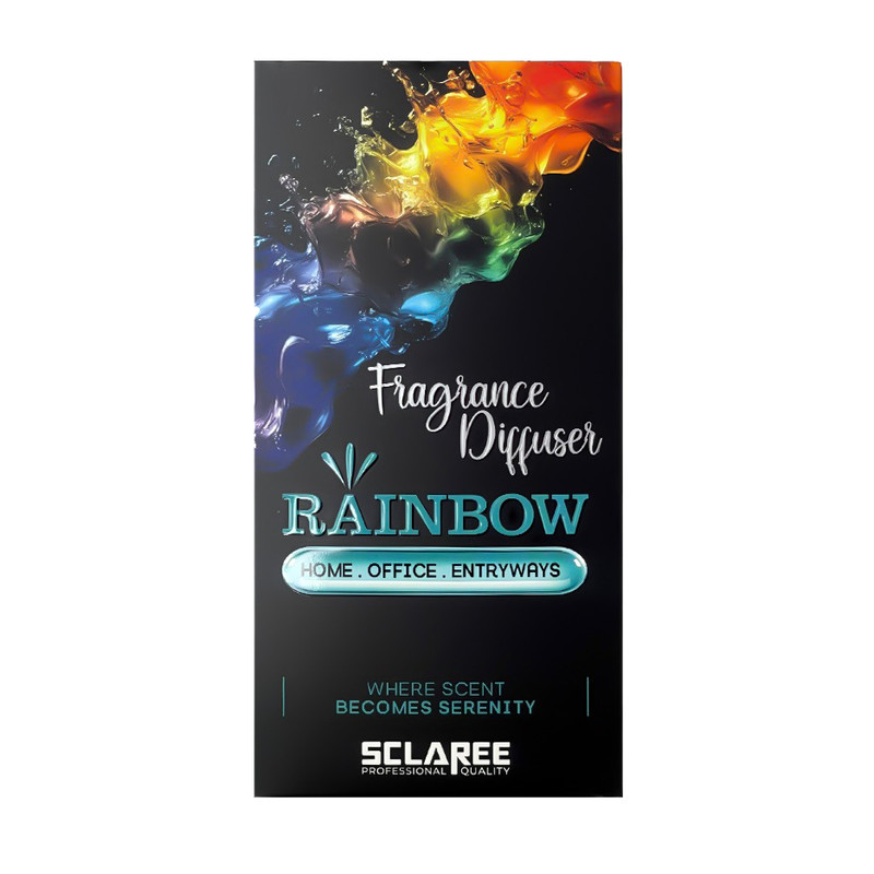 خوشبو کننده هوا اسکلاره مدل Rainbow با رایحه گل حجم 100 میلی لیتر