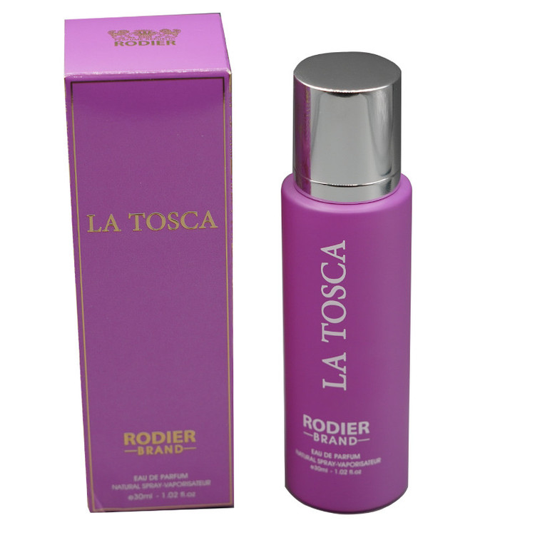 عطر جیبی زنانه رودیر مدل لاتوسکا با رایحه شیرین حجم 30 میلیلیتر