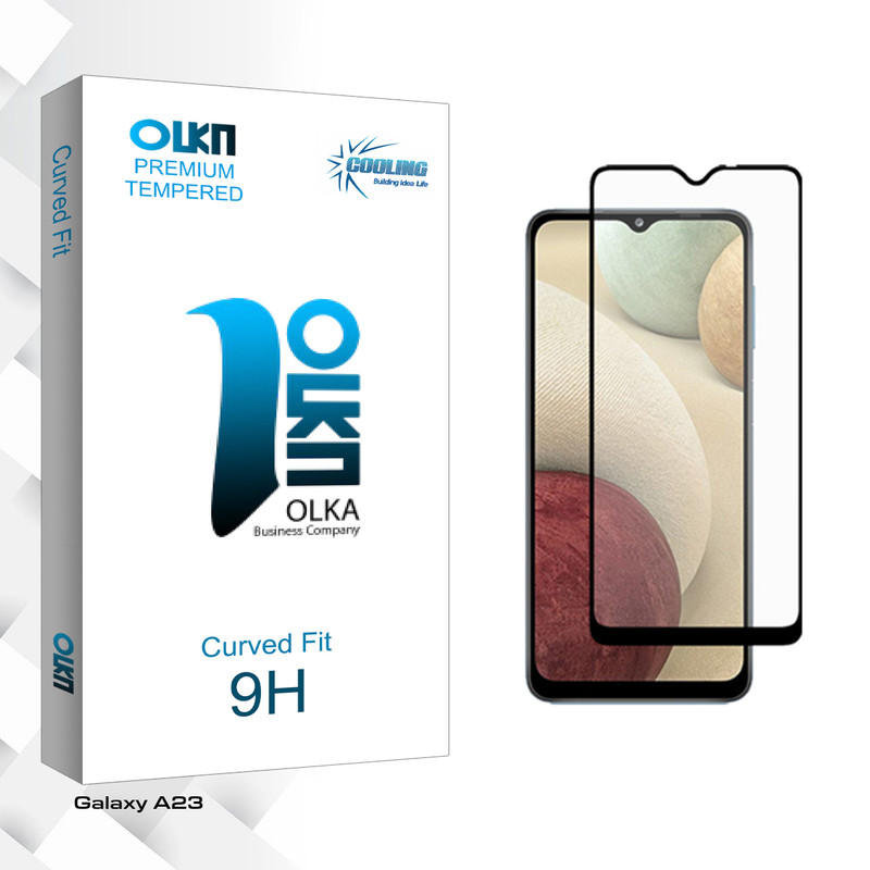محافظ صفحه نمایش سرامیکی کولینگ مدل Olka Glass NEW مناسب برای گوشی موبایل سامسونگ Galaxy A23