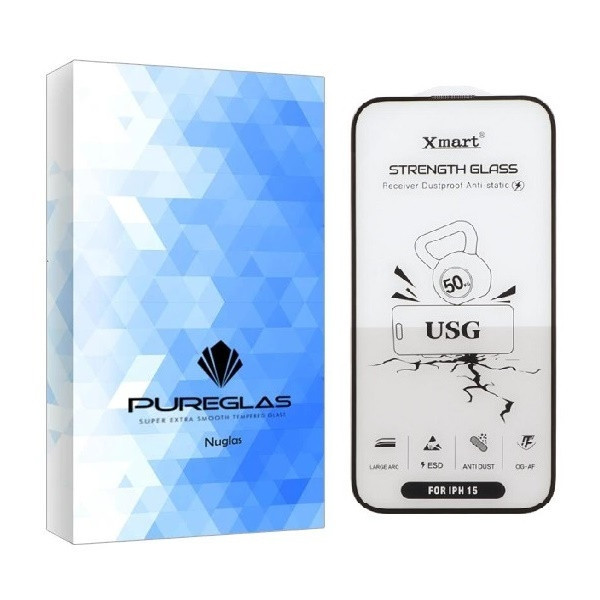 محافظ صفحه نمایش پیورگلس مدل X Mart مناسب برای گوشی موبایل اپل iPhone 12 pro