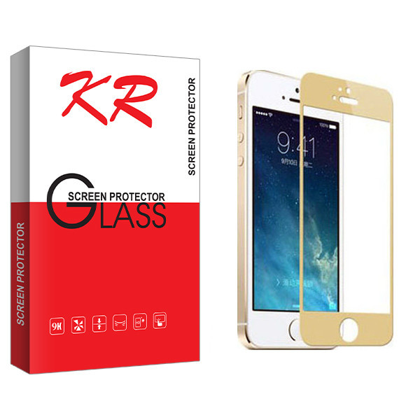 محافظ صفحه نمایش کی آر مدل +HD مناسب برای گوشی موبایل اپل iphone 5/5S