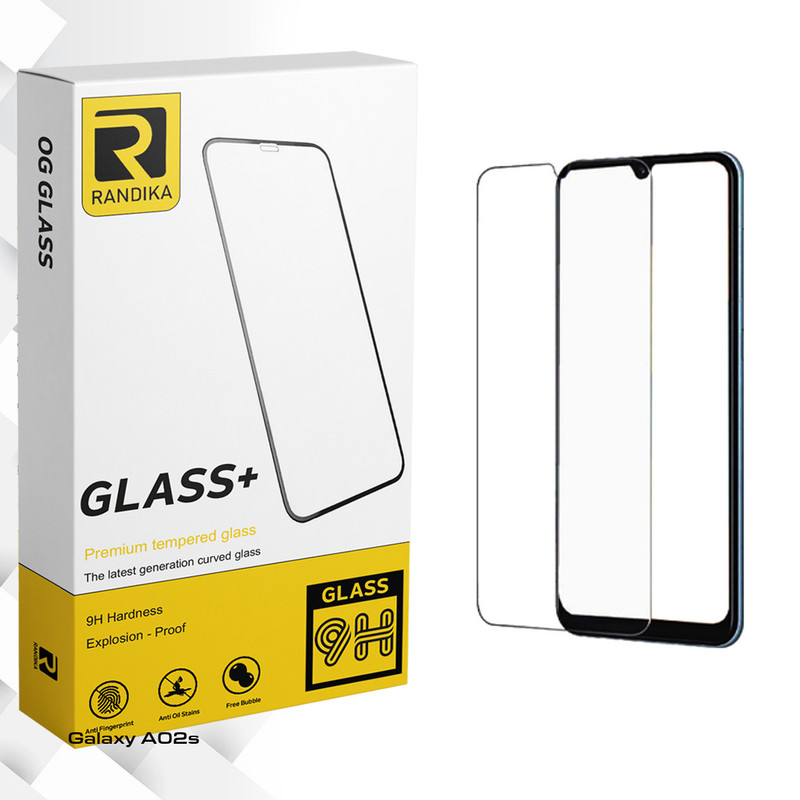 محافظ صفحه نمایش شیشه ای راندیکا مدل Glass مناسب برای گوشی موبایل سامسونگ Galaxy A02s