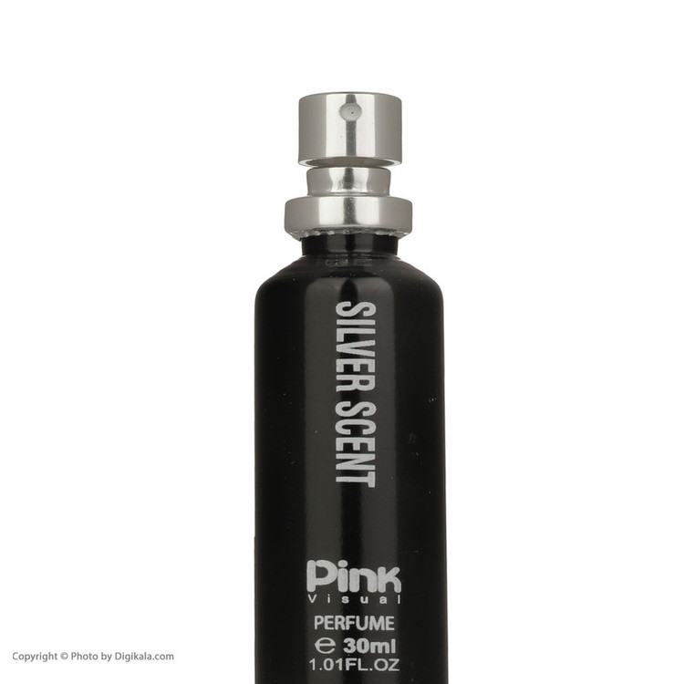 عطر جیبی مردانه پینک ویژوال مدل Silver Scent حجم 30 میلی لیتر